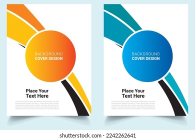 Brochure templates Cover design annual report and business catalog, magazine, flyer or booklet