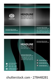 Brochure tri fold template
