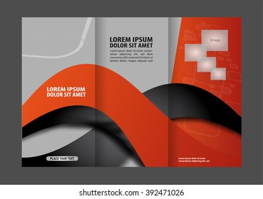 Brochure tri fold template
