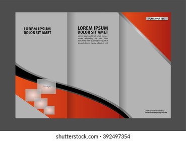Brochure tri fold template
