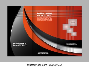 Brochure tri fold template
