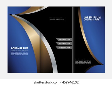 Brochure tri fold template

