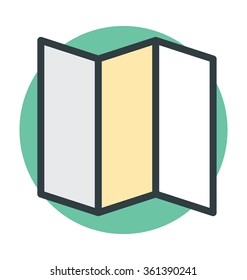 Brochure Vector Icon