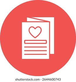 Brochure vector icon. Can be used for printing, mobile and web applications.