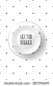 Brochure in vintage style.  Retro Patterns for Placards, Posters, Flyers and Banner Designs.