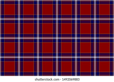 Brock University Alumni Association Tartan. Seamless pattern for fabric, kilts, skirts, plaids, interior decoration.