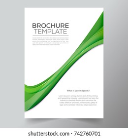 Brockhure template with backgraund abstract