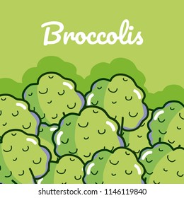 Brocolis natural vegetables