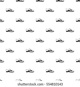 Brogue shoe pattern. Simple illustration of brogue shoe vector pattern for web