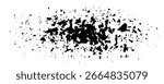 Broken black glass. Shatter explode effect, abstract fragments explosion, broken geometric pieces, a cloud of fragments. Shuttered black mirror