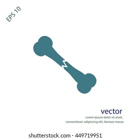 The broken bone icon