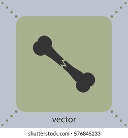 The broken bone icon