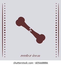 The broken bone icon