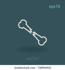 The broken bone icon