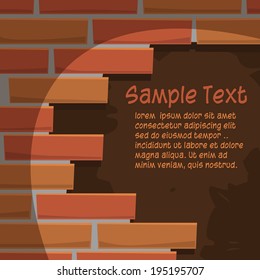 Broken Brick Wall