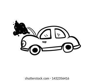 163 Smoking tire drawing Images, Stock Photos & Vectors | Shutterstock