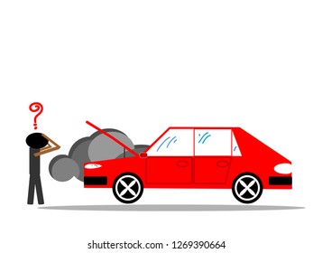 Old Broken Car のイラスト素材 画像 ベクター画像 Shutterstock