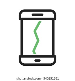 Broken Cell Phone