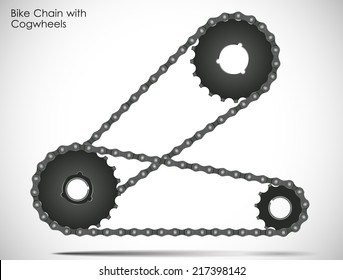 Broken Chain Gear Eps 10