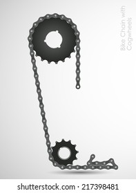 Broken Chain Gear Eps 10