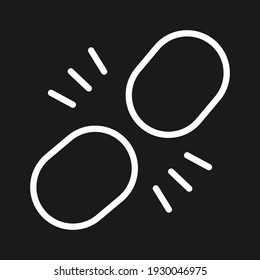 Broken, chain, link icon vector image. Can also be used for Web Marketing. Suitable for use on web apps, mobile apps and print media.
