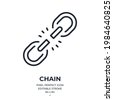 chains lock icon