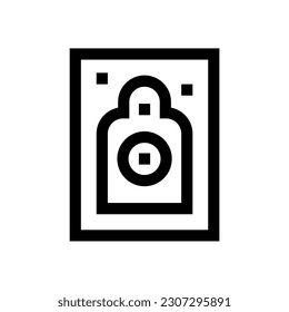 broken clock icon with black color