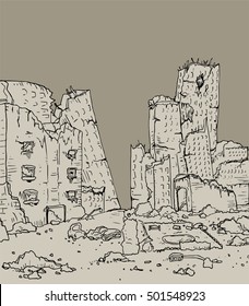 broken construction