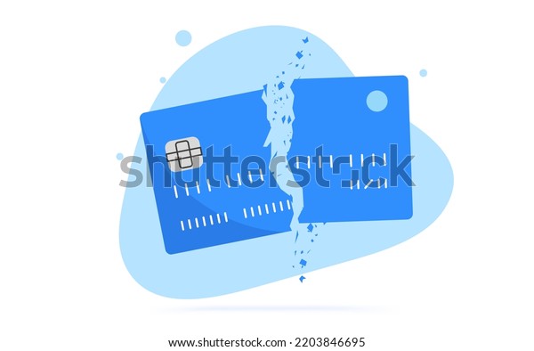 broken debit card