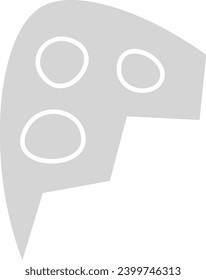 Broken Dinosaur Egg Vector Illustration