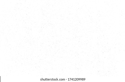 Texture vectorielle blanche noire de la surface de grain fin. Vieux mur en ciment brut. Modèle chatoyant pour la conception de superposition 3d