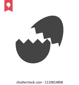 broken egg icon