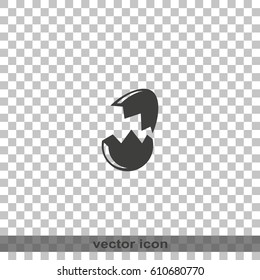 Broken egg icon.