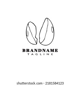 broken egg logo cartoon design template icon black modern isolated concept illustration