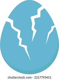 Broken egg Vector Icon which is suitable for commercial work and easily modify or edit it

