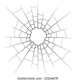 broken glass