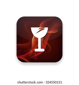 broken glass icon