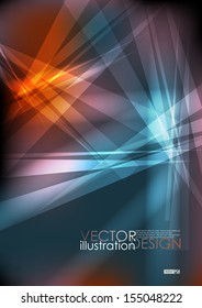 Broken glass texture. Vector illustration. Eps 10.