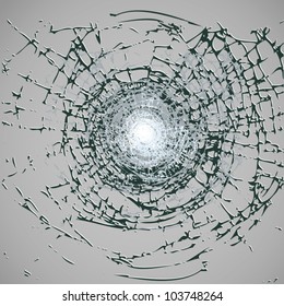 Broken Glass Vector