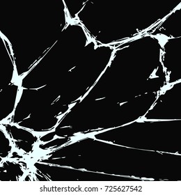 broken glass, vector illustration, vector background