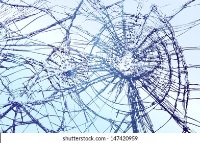 Broken Glass Vector Llustration