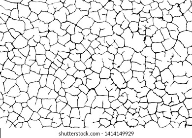 broken ground for abstract background