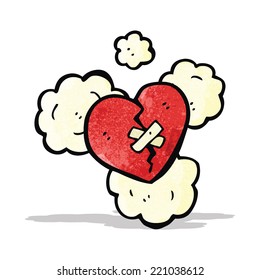 broken heart cartoon
