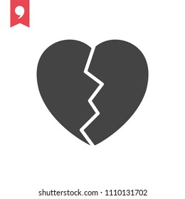 broken heart icon