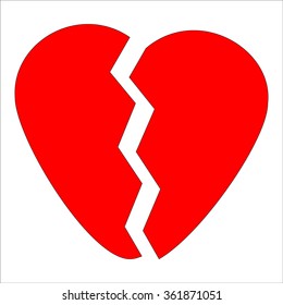 broken heart icon