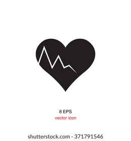 Broken Heart Icon 