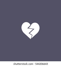 broken heart icon
