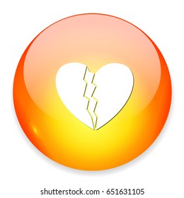 broken heart icon