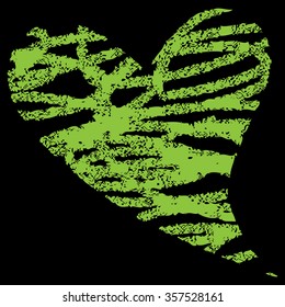 Broken Heart Icon, hand drawn icons and illustrations for valentines and wedding - hand drawn stock vector