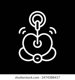 Broken Heart icon vector illustration